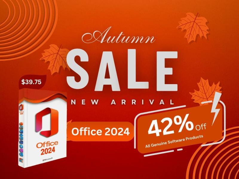 Get Office 2024 Professional Plus During Autumn Super Software Sale with Exclusive 42% from Msckey