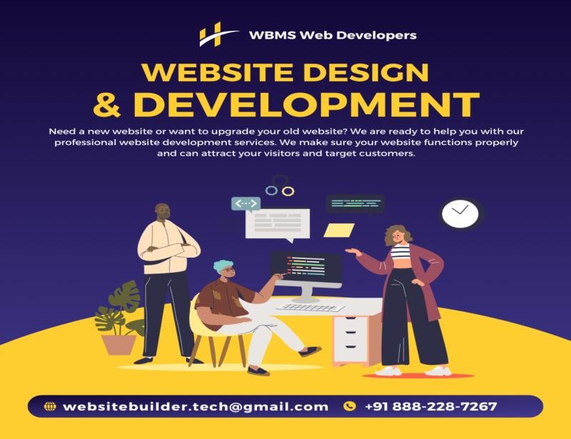 Explore WBMS Web Developers' digital solutions. Contact us today to power your business growth worldwide!