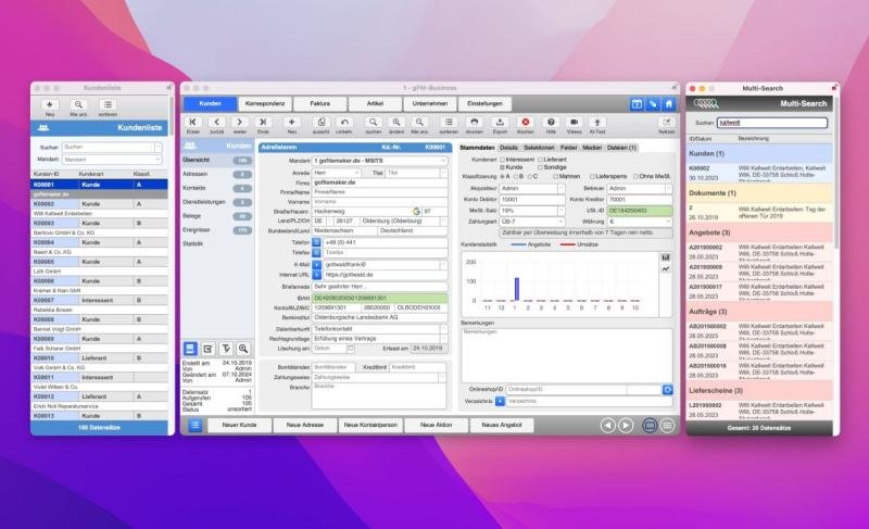 Concentración en la facilidad de uso: Cómo el software ERP gFM-Business se adapta a las necesidades del usuario (© gofilemaker.de)