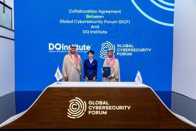 Collaboration Agreement Signing Ceremony Between Global Cybersecurity Forum and DQ Institute Collaboration Agreement Signing Ceremony Between Global Cybersecurity Forum and DQ Institute