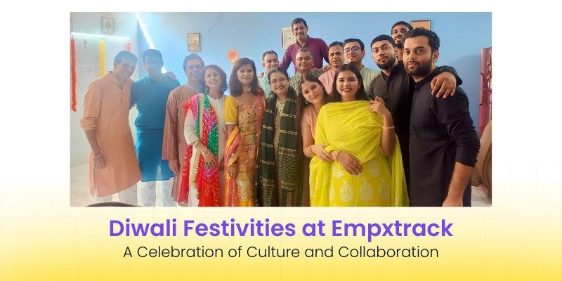 Diwali Celebration at Empxtrack Brings Festive Joy to the Workplace