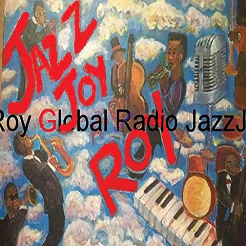 Famous artwork created for Jazz Joy and Roy Global Radio by Kathryn Diane Gray