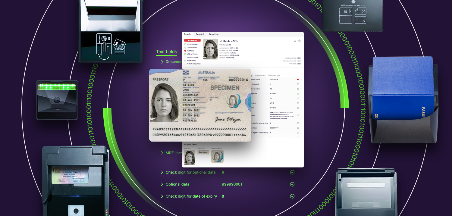 Regula IDV software compatible with third-party passport readers