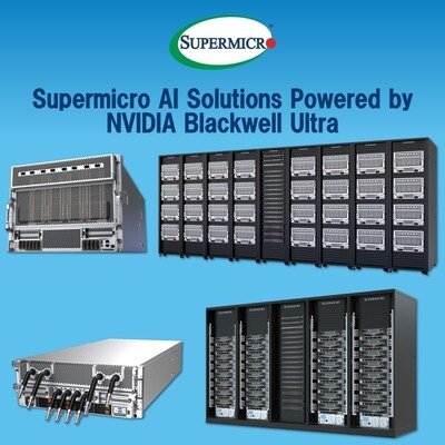 NVIDIA Supermicro AI Solutions B300 NVIDIA Supermicro AI Solutions B300