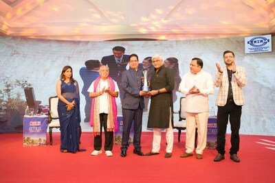 IIHM Founder Suborno Bose Receives Lifetime Achievement Award for Hospitality and Education from Union Tourism Minister IIHM Founder Suborno Bose Receives Lifetime Achievement Award for Hospitality and Education from Union Tourism Minister