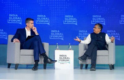 Ben Thompson in conversation with Ashish Chauhan at India Global Forum NXT25 summit.