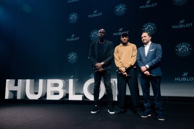 Hublot: Usain Bolt, Kylian Mbappé, Julien Tornare Hublot: Usain Bolt, Kylian Mbappé, Julien Tornare