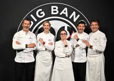 Hublot: Eneko Atxa, Clare Smyth, Anne-Sophie Pic, Andreas Caminada and Yannick Alleno Hublot: Eneko Atxa, Clare Smyth, Anne-Sophie Pic, Andreas Caminada and Yannick Alleno