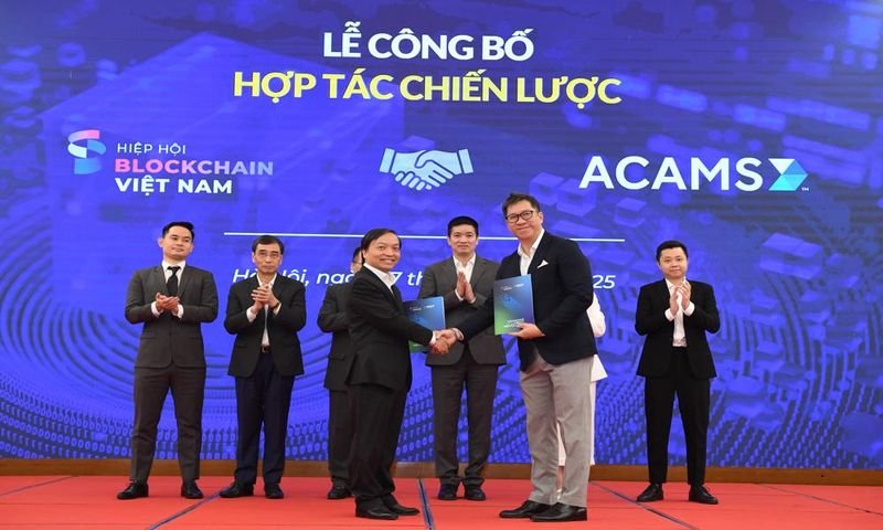 VBA and ACAMS officially announced a strategic cooperation agreement.