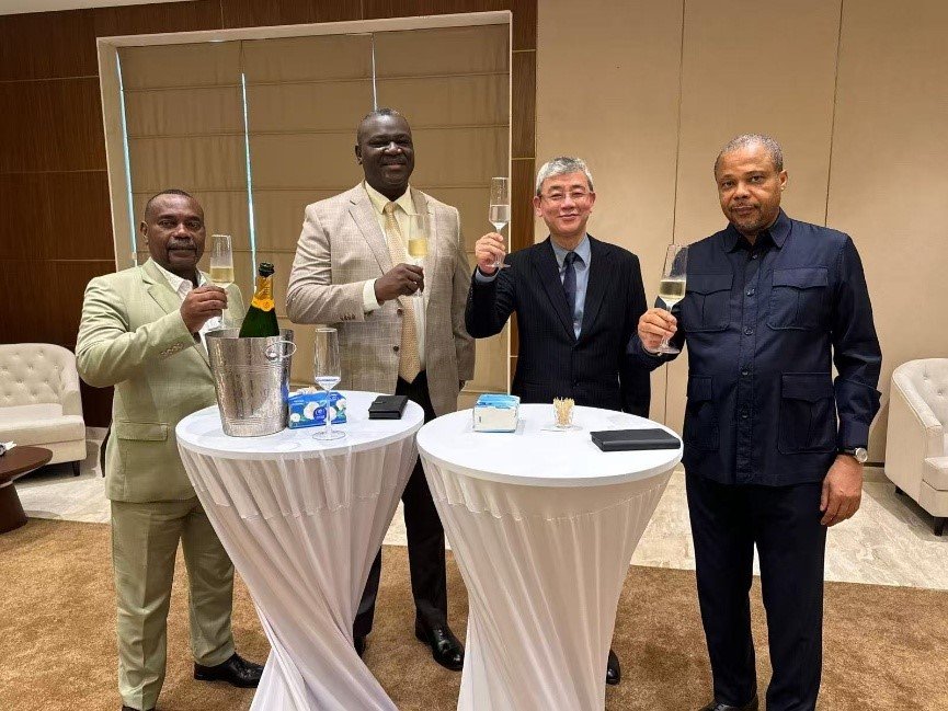 Trident CEO Soon Huat Lim at the project validation work launch in Kinshasa, DRC, on March 15, 2025