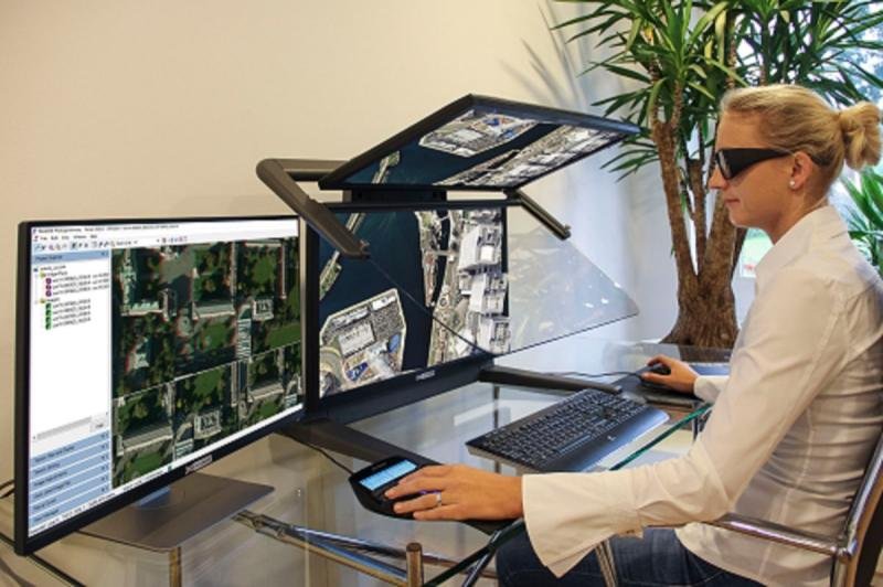3D stereo visualization enhances Hexagon ImageStation® photogrammetry workflow. (© Schneider Digital)