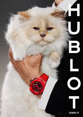 Hublot Big Bang 20th Anniversary campaign with Choupette Hublot Big Bang 20th Anniversary campaign with Choupette