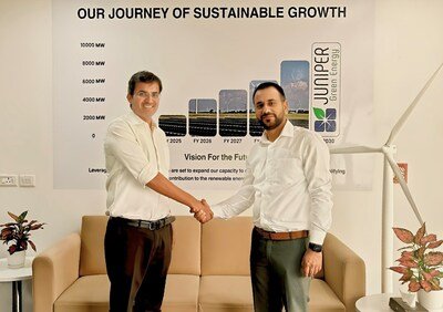The Cooperation between Sungrow and Juniper Green Energy The Cooperation between Sungrow and Juniper Green Energy