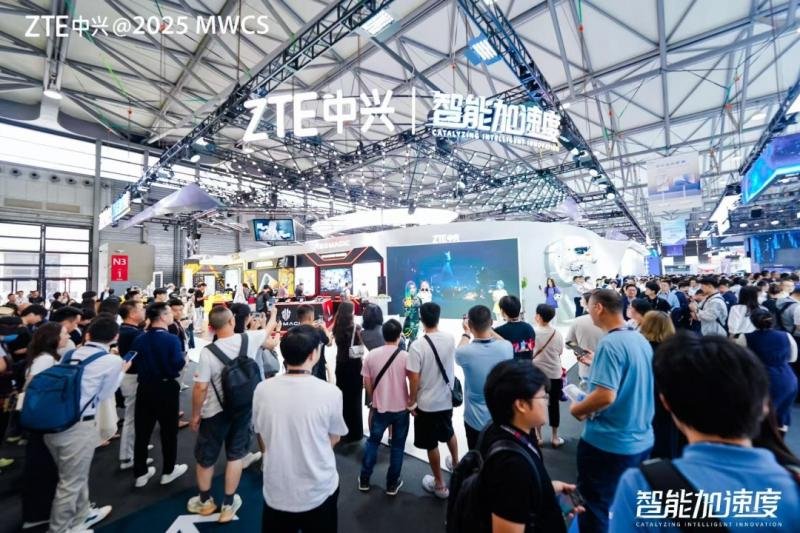 ZTE showcases full-stack innovations at MWC Shanghai 2025,