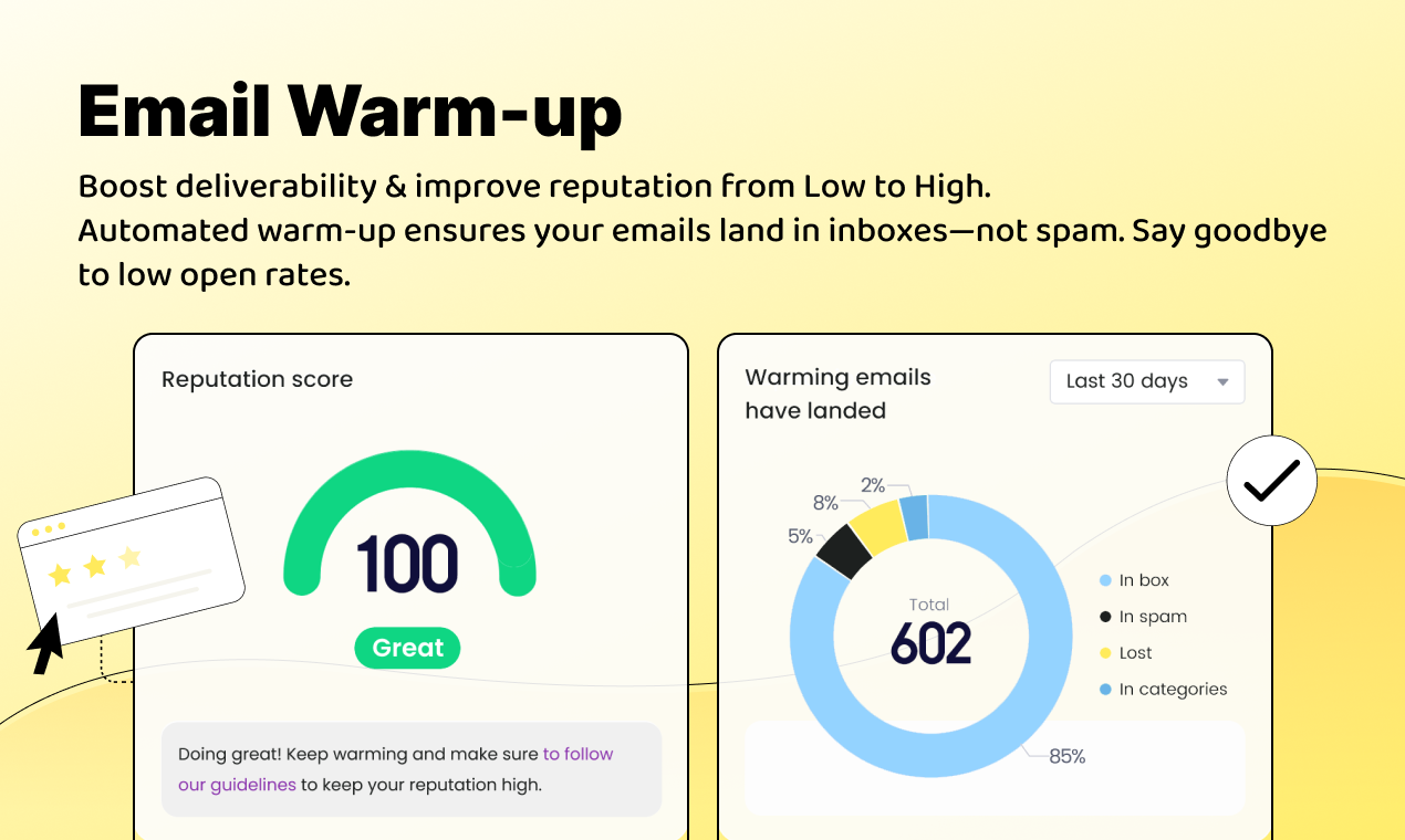 Mailgo email warm up
