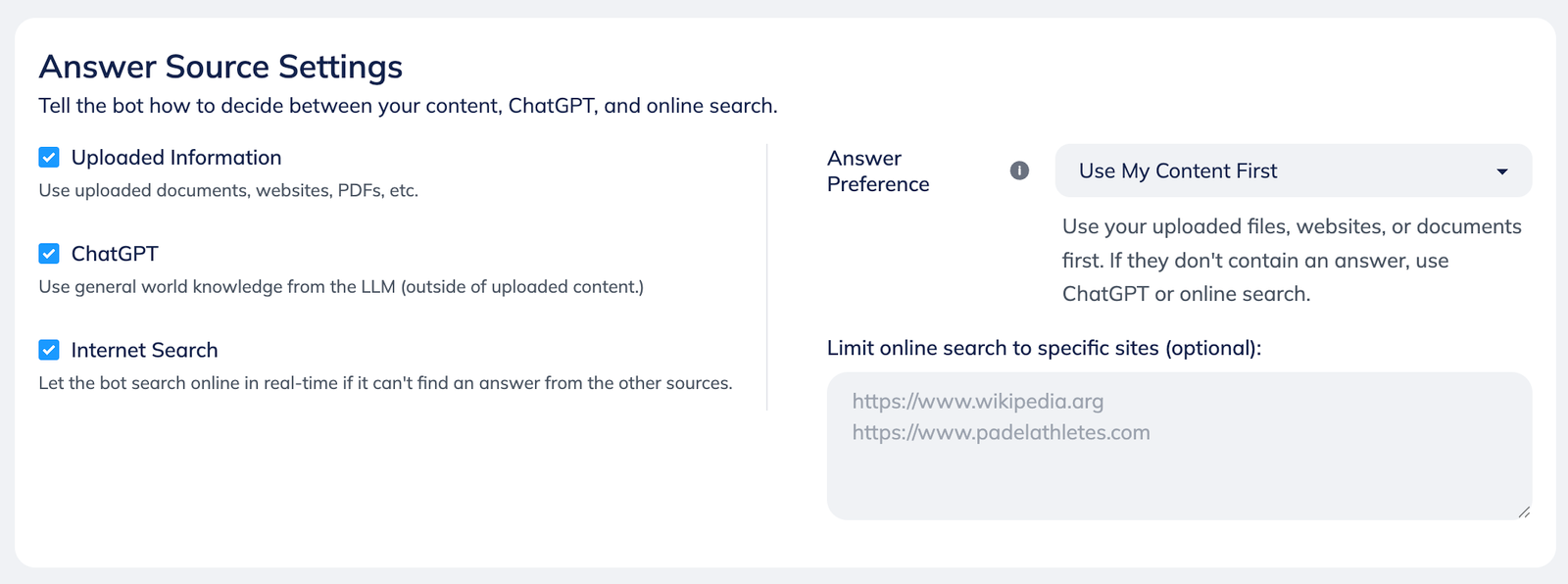 FastBots Launches Knowledge Sources: A Breakthrough in Customer Service Chatbots