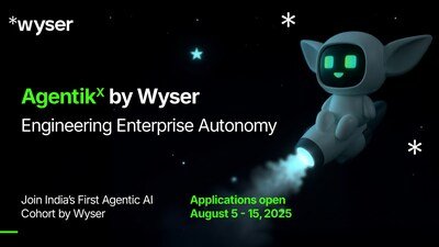 Wyser launches AgentikX, India’s first-ever Agentic AI Investment Initiative for Enterprise B2B Startups through its maiden fund Wyser launches AgentikX, India’s first-ever Agentic AI Investment Initiative for Enterprise B2B Startups through its maiden fund