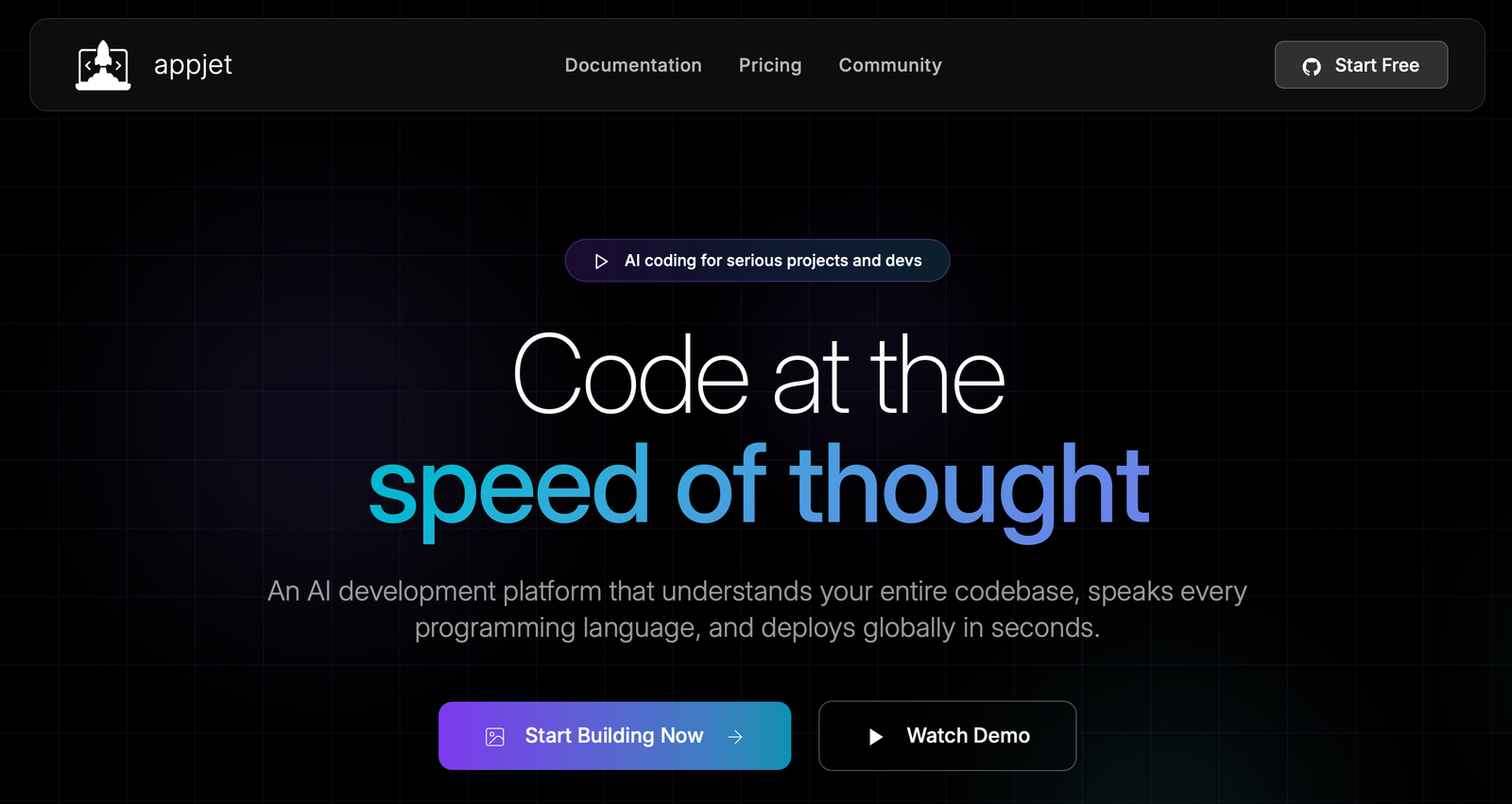AppJet.ai screenshot