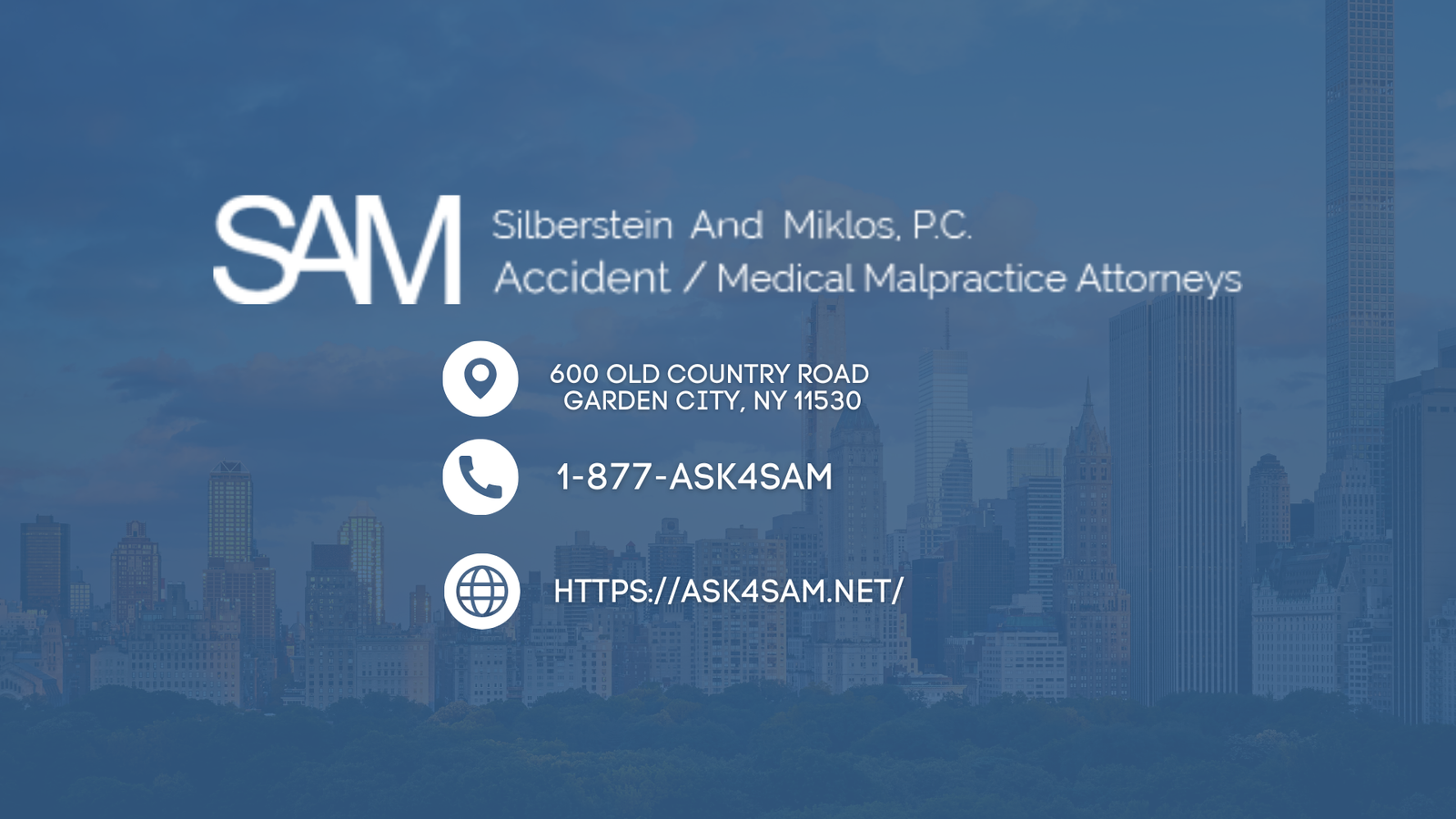 ASK4SAM: Expert Lawyers for Rideshare Accident Cases in Huntington, Long Island - Specializing in Uber and Lyft Accident Claims