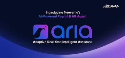 ARIA by Neeyamo: Where intelligent adaptability meets payroll and HR. ARIA by Neeyamo: Where intelligent adaptability meets payroll and HR.