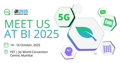 TVU Networks Showcases Revolutionary Cloud Production and AI-Powered Broadcast Solutions at Broadcast India 2025 TVU Networks Showcases Revolutionary Cloud Production and AI-Powered Broadcast Solutions at Broadcast India 2025