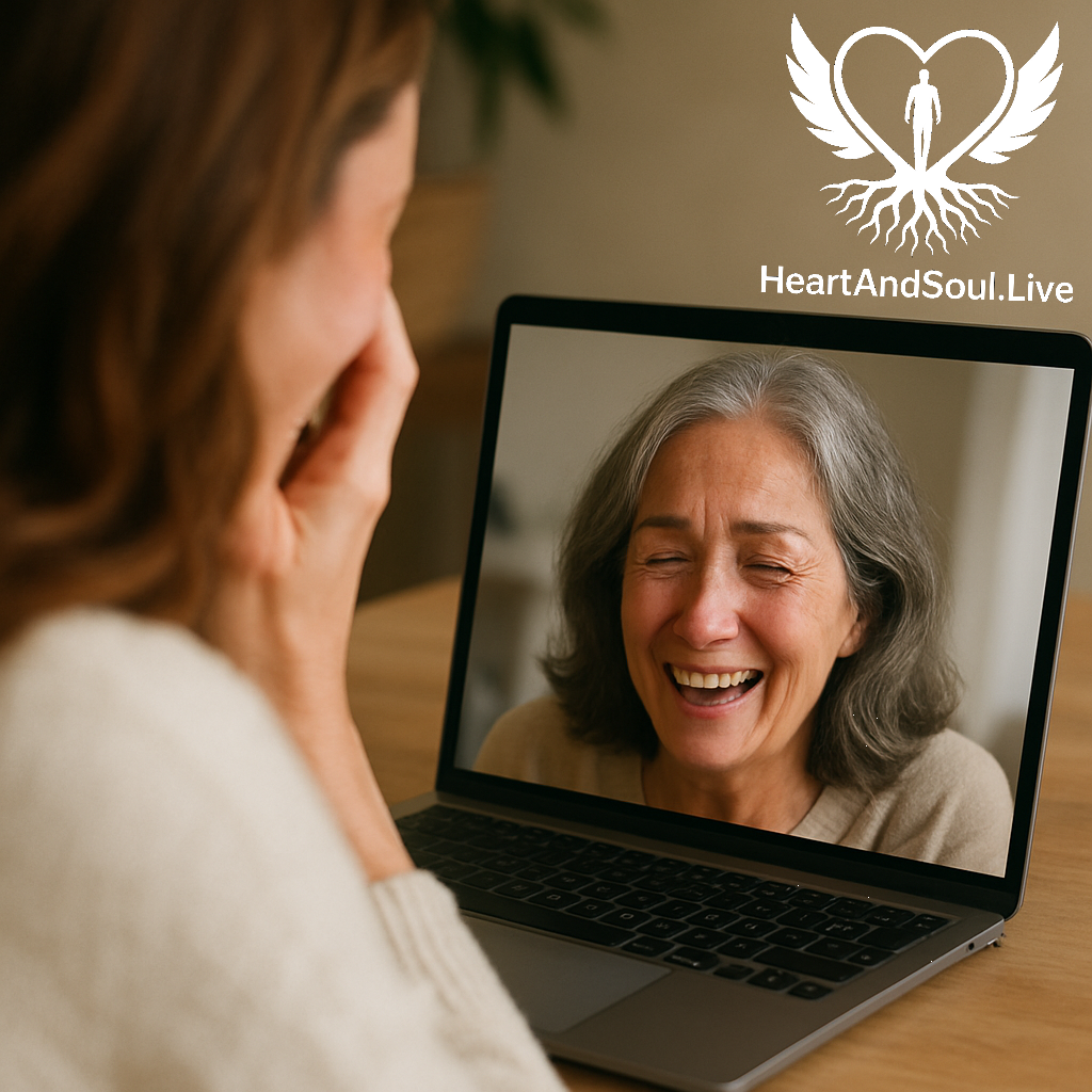A Daughter Reconnects with Her Mother’s Essence Through HeartAndSoul.live