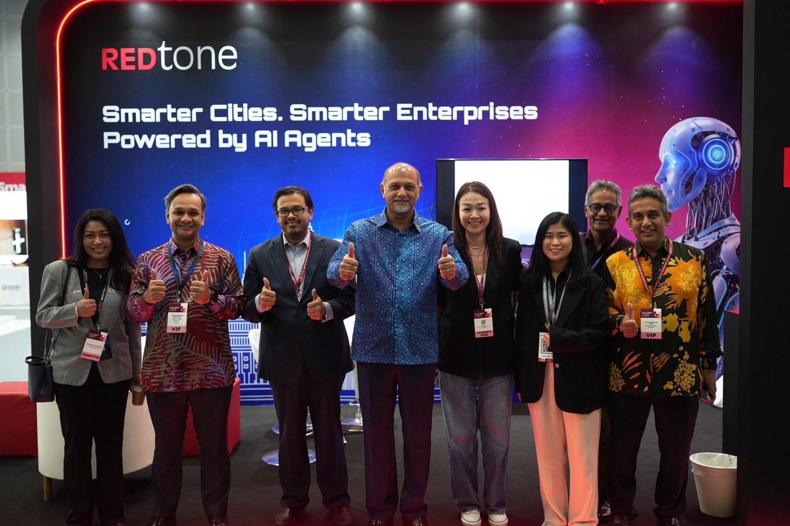 REDtone with Malaysia’s Minister of Digital, Gobind Singh Deo