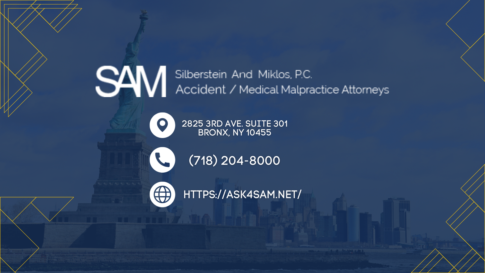 ASK4SAM: Silberstein & Miklos, P.C. Expands Focus on Commercial Vehicle Accident Cases in Fordham, the Bronx – Truck and Bus Collisions