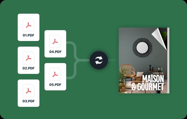 FlipHTML5 helps users convert PDF to flipbook easily.
