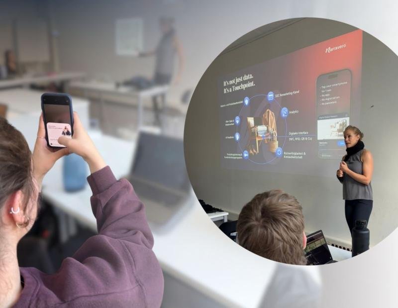 Dr. Inga Ellen Kastens gives a lecture on the Digital Product Passport at M?nster University of Applied Sciences ( (C) )