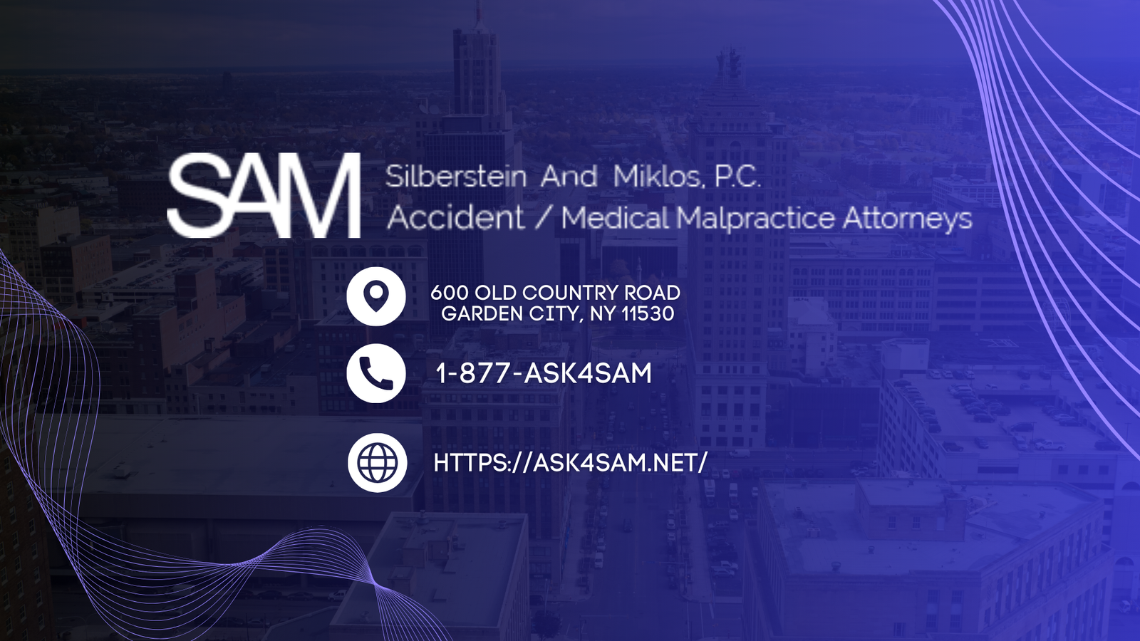 ASK4SAM: Trusted Lawyers for Commercial Vehicle Accident Cases in Smithtown, Long Island - Truck and Bus Collisions