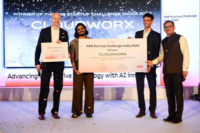 ABB Startup Challenge India 2025 winner recognized for advancing smart drive technology with AI innovation