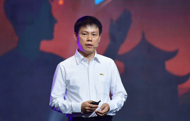 General Director Nguyen Ngoc Bao speaks at the Vietnam Game Forum