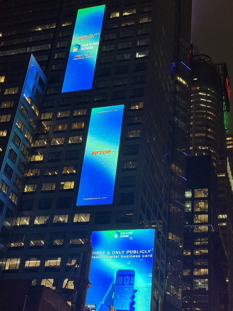 A new Peer to Peer Network digital advertising campaign has officially launched