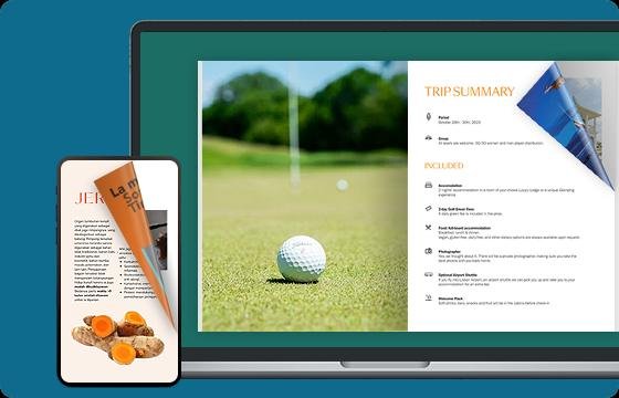 FlipBuilder offers a Flip Book Maker to create flipbooks.