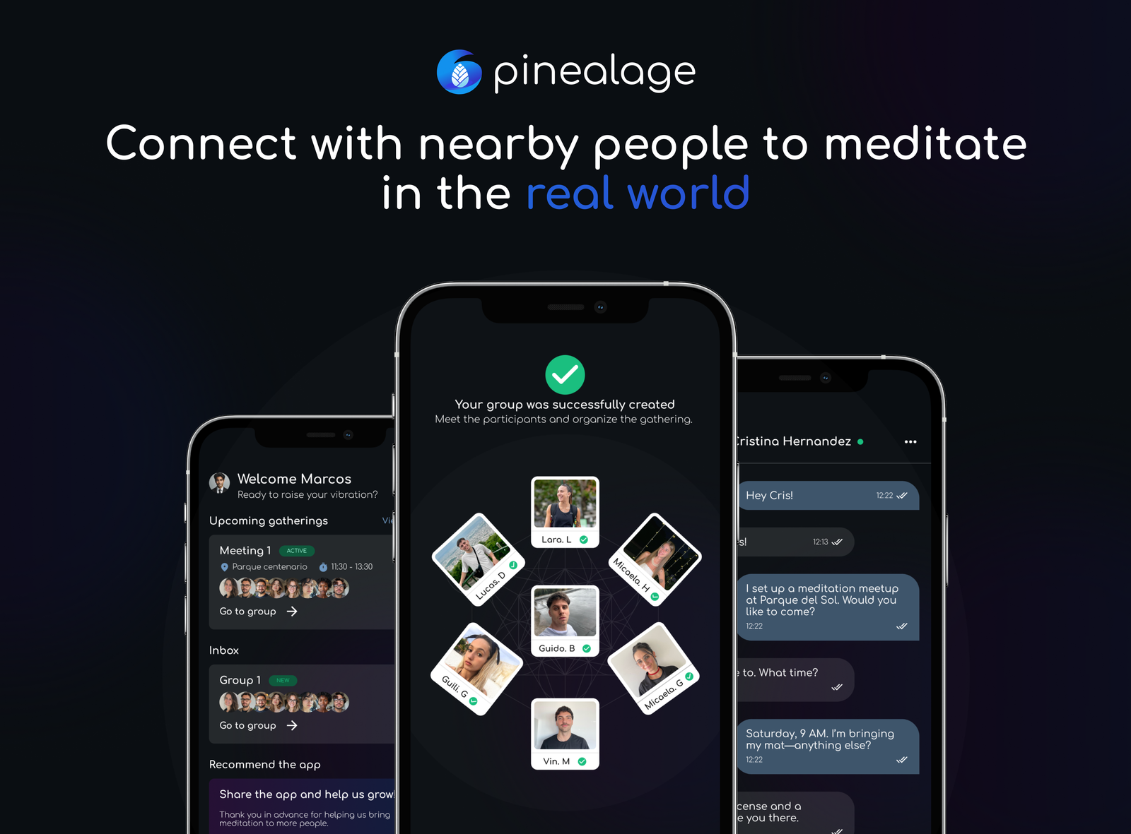 Pinealage Revolutionizes Social Connection with New App for Group Meditation