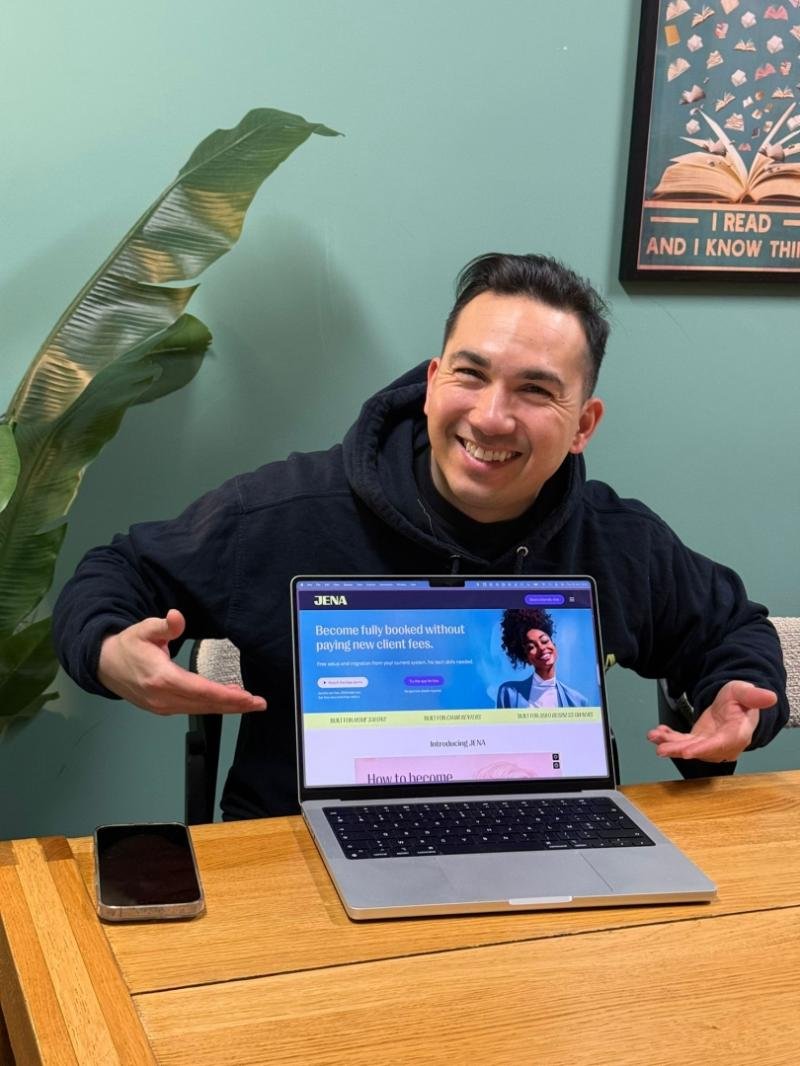 JM Chalayer, Founder and CEO of JENA, presents the AI-powered booking platform designed for solo beauty and wellness professionals.