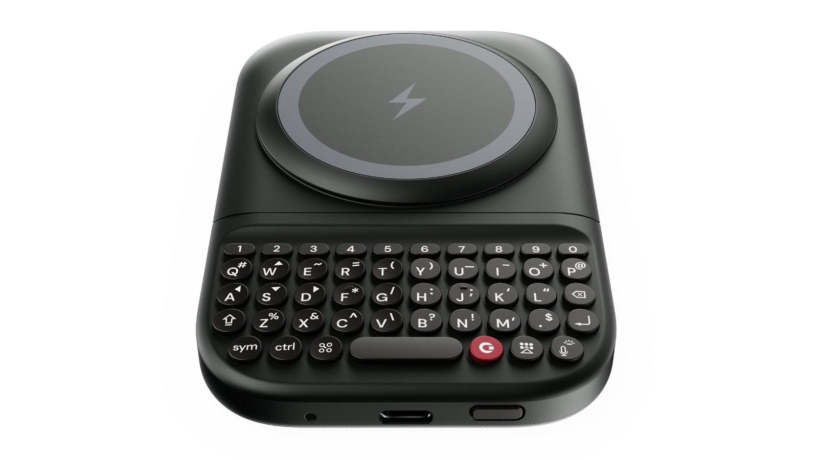 Ergonomically contoured keys