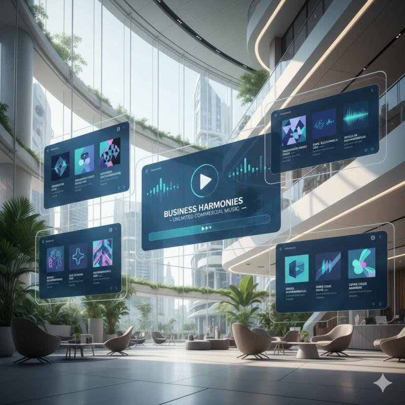 Online Music Streaming Service for Business Market