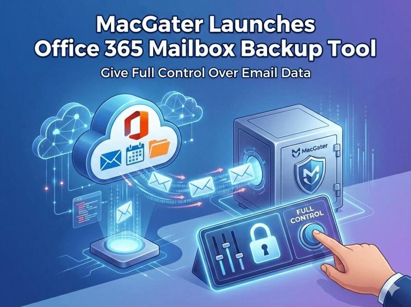 MacGater Launches Office 365 Mailbox Backup Tool to Give Full