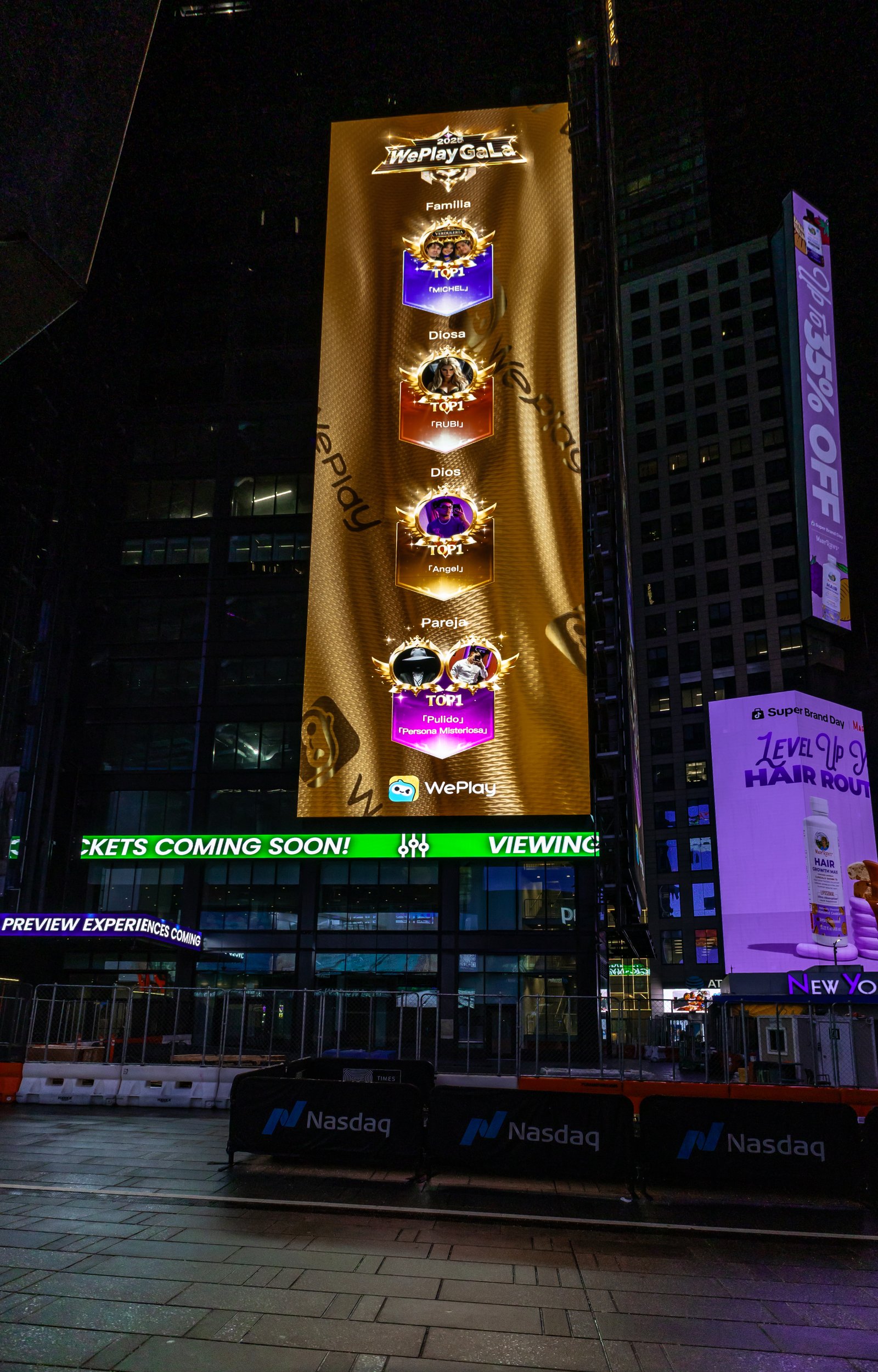 WePlay Lights Up Times Square: Global Brand Building Enters New Stage