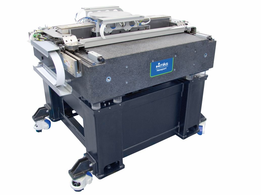 Newport HybrYX single plane air bearing XY hybrid stages