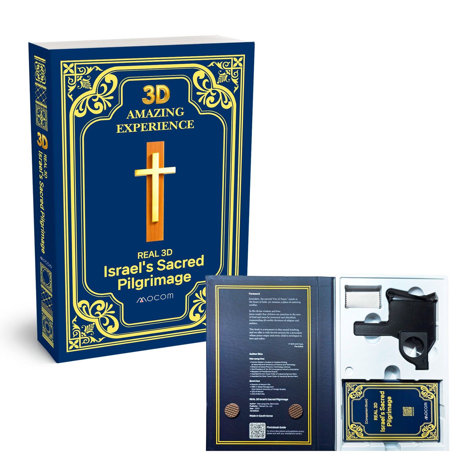 Mocomtech Co., Ltd. Launches Real 3D Israel’s Sacred Pilgrimage in the U.S.—A Screen-Free Christian Gift for Devotion and Education