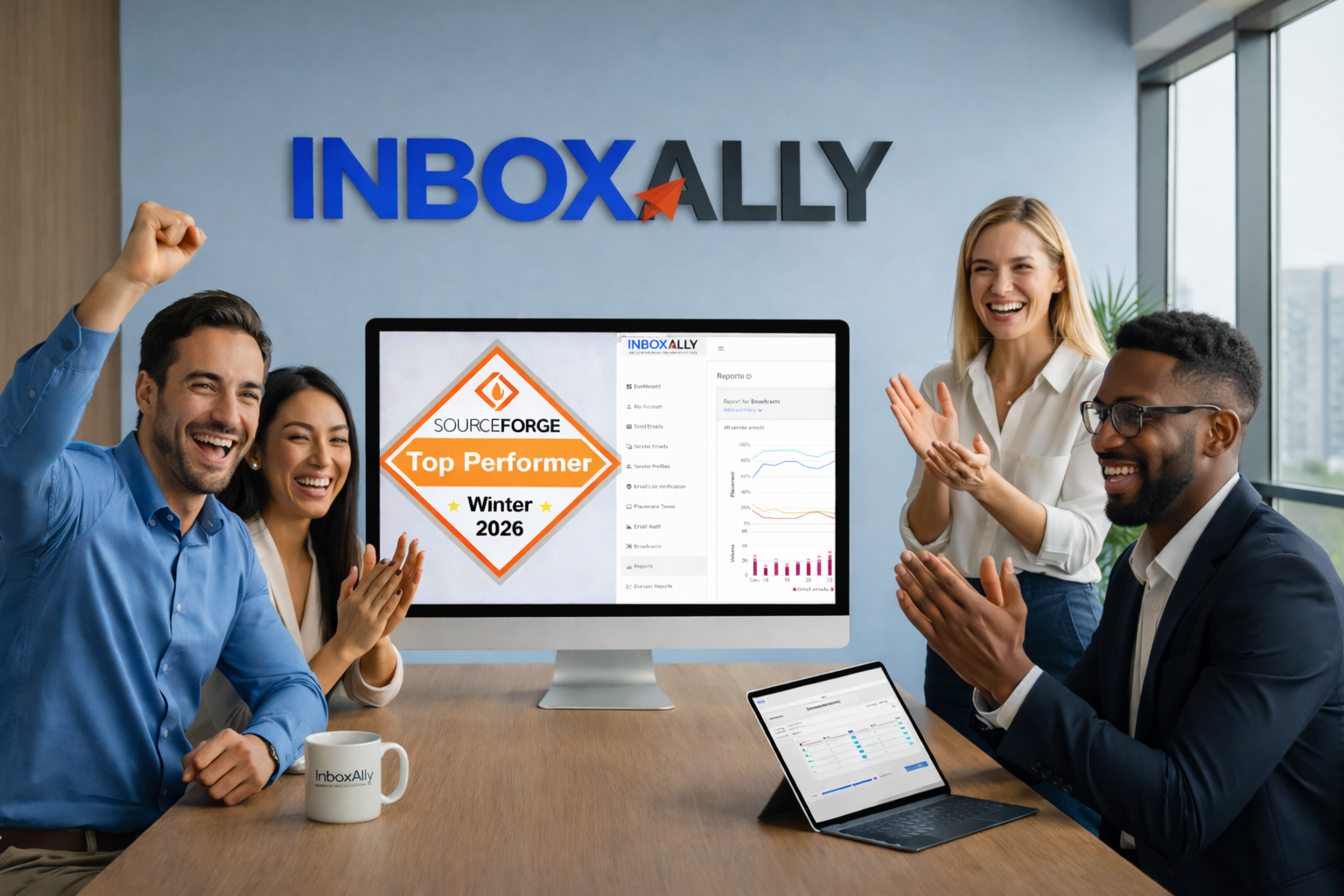 InboxAlly Wins the Winter 2026 Top Performer Award for Email Deliverability Software from SourceForge