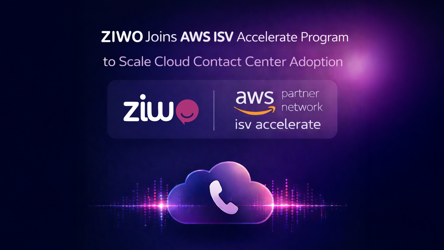 ZIWO Joins AWS ISV Accelerate Program to Scale Cloud Contact Center Adoption