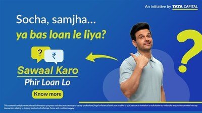 Tata Capital Launches Nationwide Public Initiative 'Sawaal Karo, Phir Loan Lo' to Promote Informed Borrowing