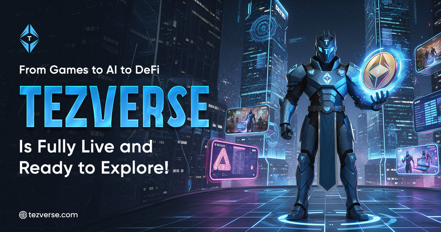 Tezverse Is Live: Games, AI, DeFi, and On-Chain Rewards Come Together in One Growing Ecosystem