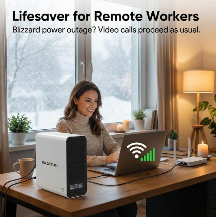 GoldenMate Energy Highlights How Advanced UPS Systems