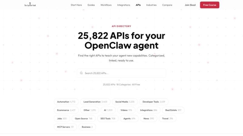 The Operator Vault API Database