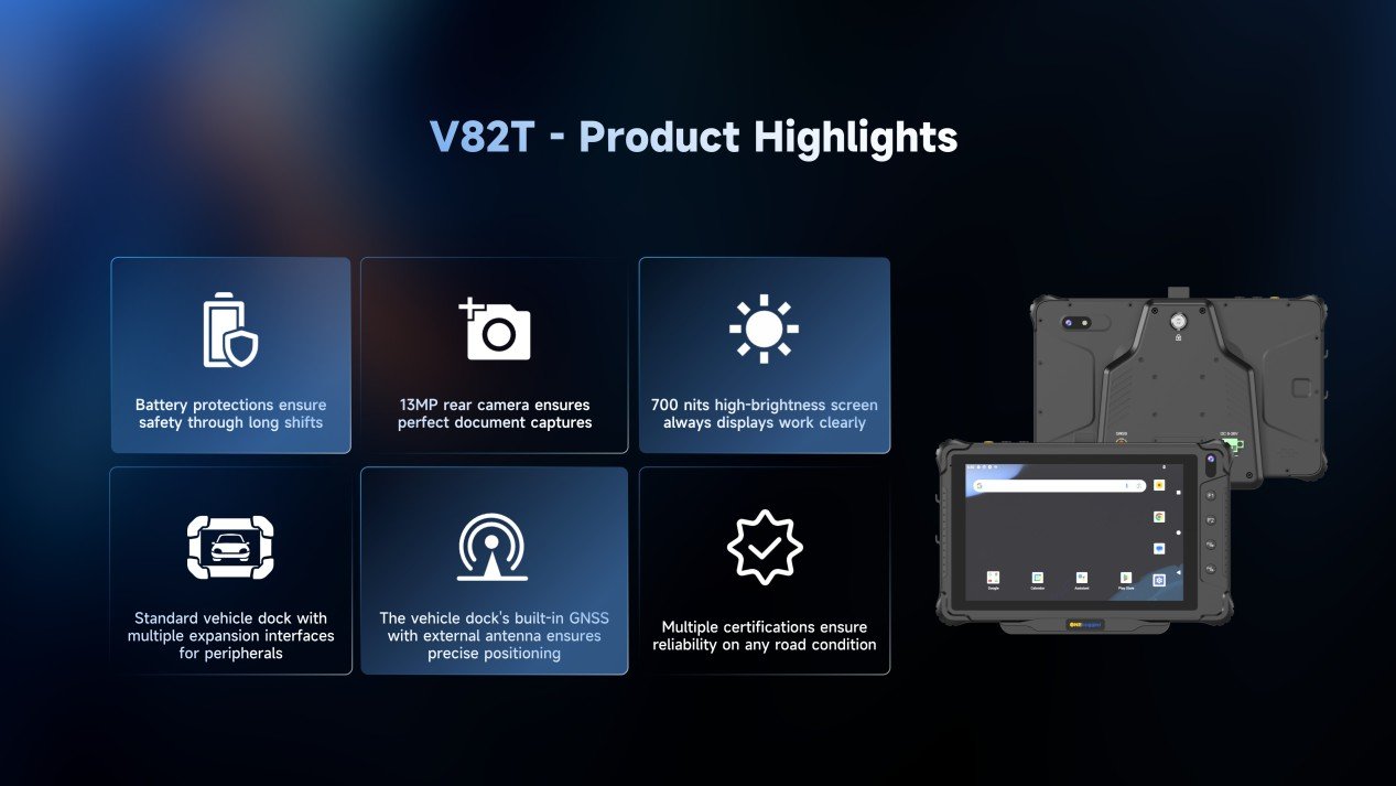 Features of the V82T